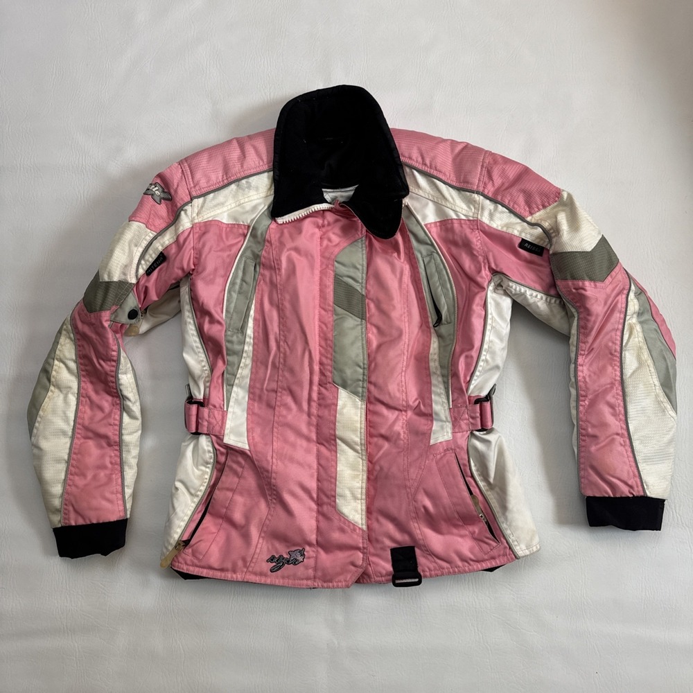 Castle X Racewear Jacket Women's Small Hitena Reissa Pink Snowmobile Quilted ROX